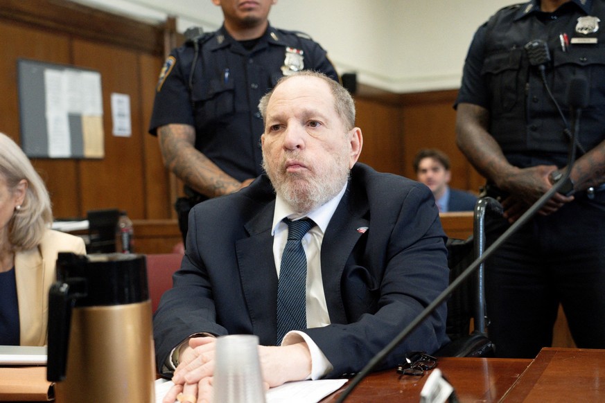 Harvey Weinstein&#039;s case continues with his retrial in New York, U.S., May 27, 2025. After his initial conviction was overturned, the retrial began in April 2025, with a new jury selection process ...