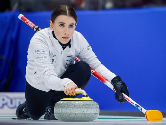 Xenia Schwaller et son équipe ont conclu le Round Robin sur un 11e succès d'affilée