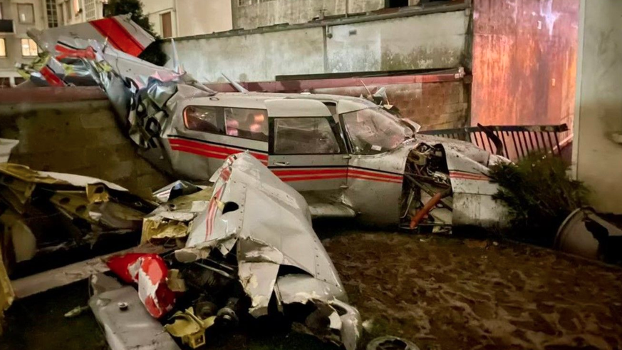 Crash d'avion à Villejuif