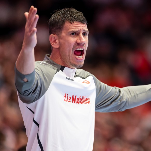 Andy Schmid a vu son équipe s'effondrer contre la Slovénie