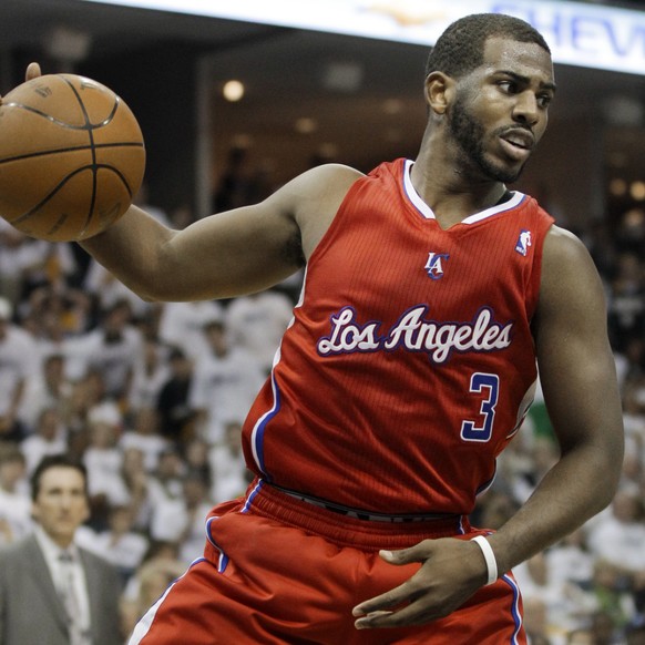 Chris Paul, ici en 2012, est de retour aux Clippers pour disputer sa 21e saison NBA