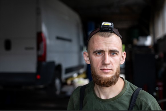 Oleksandr Belyba a passé 13 mois à combattre l&#039;invasion russe.