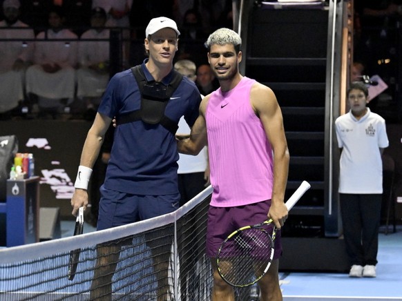 Jannik Sinner et Carlos Alcaraz joueront une exhibition en Corée du Sud en janvier