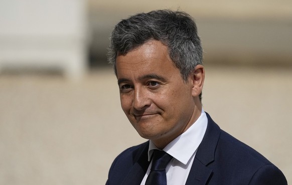Gérard Darmanin reste ministre de l&#039;Intérieur d&#039;Emmanuel Macron en 2022.