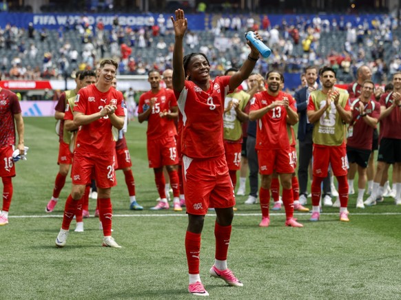 Johan Manzambi a été applaudi par ses coéquipiers.