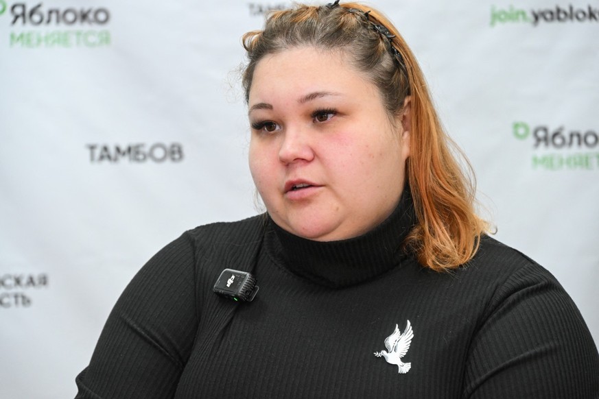 Yana Zenkina, candidate du parti Iabloko