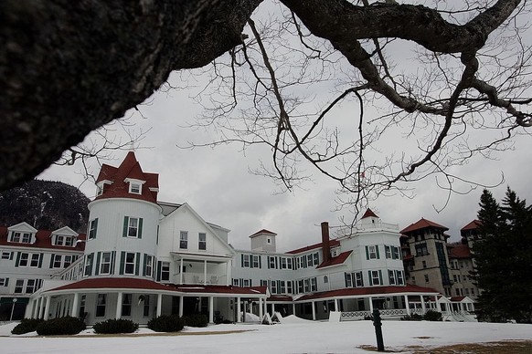 DIXVILLE NOTCH, NH - MARCH 24: The Balsams Grand Resort Hotel, originally opened as the Dix House just after the Civil War but bought and renamed by inventor and industrialist Henry S. Hale in 1895, i ...