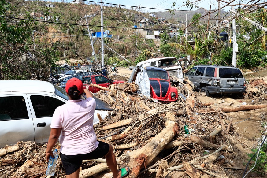 L&#039;ouragan Otis a dévasté la côte Pacifique du Mexique.