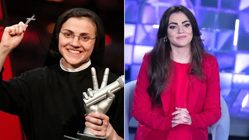 Sœur Cristina, gagnante de The Voice of Italy 2014, a abandonné sa vie de religieuse pour se consacrer à la musique en Espagne. Celle qu&#039;il faut désormais appeler Cristina Scuccia finance son pro ...