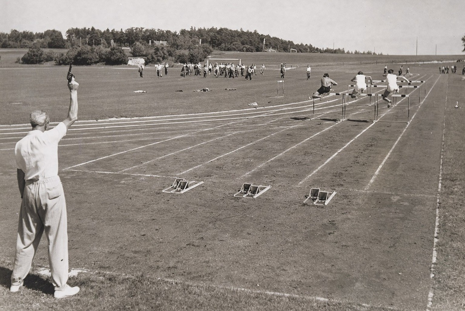 L’école de sport de Macolin dans les années 1940.
http://doi.org/10.3932/ethz-a-000987311