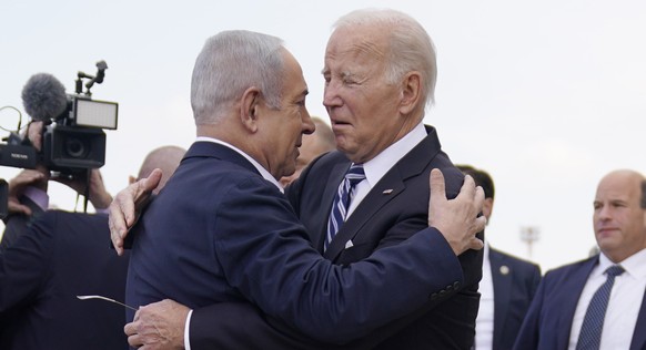 En octobre dernier, Biden et Netanyahou affichaient une proximité forte.