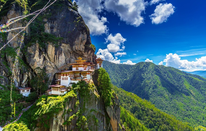 Taktshang Goemba, Tiger-Nest-Kloster, Bhutan