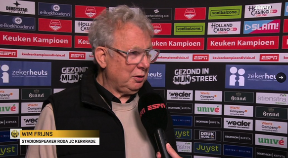 Wim Frijns a expliqué ses boulettes à la presse après le match.