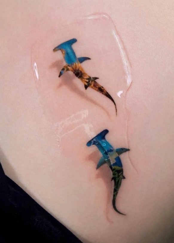 3D Tattoos realistisch