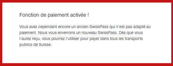 Ce petit message s'affiche si votre carte est trop ancienne.