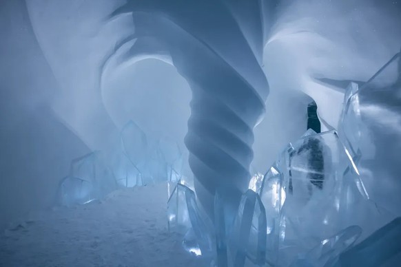 Ice Hotel en Laponie suédoise.