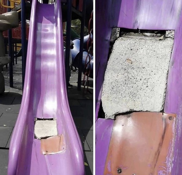 Die lustigsten Fails der Woche: Rutschbahn