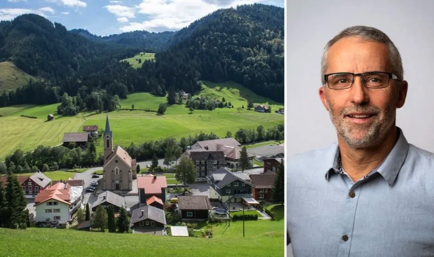 Le président de la commune, Adelbert Inderbitzin, ne veut pas de bus de vaccination à Alpthal.