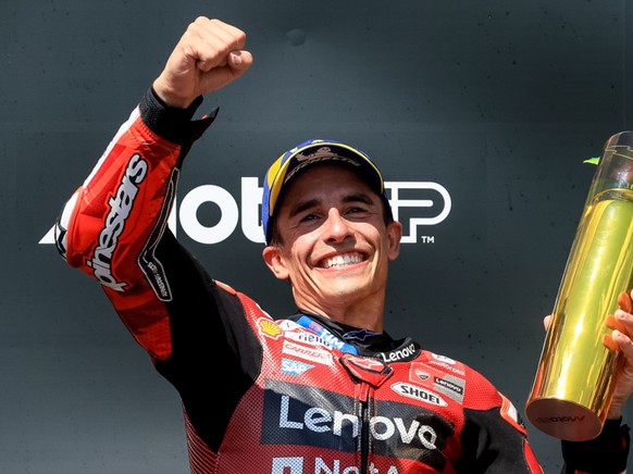 Marc Marquez restera chez Ducati jusqu'en 2028.