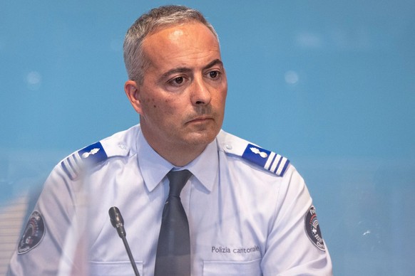 Matteo Cocchi, commandant de la police tessinoise