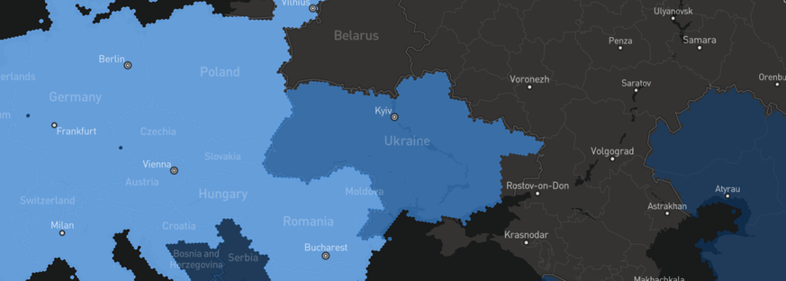 Starlink Map Ukraine