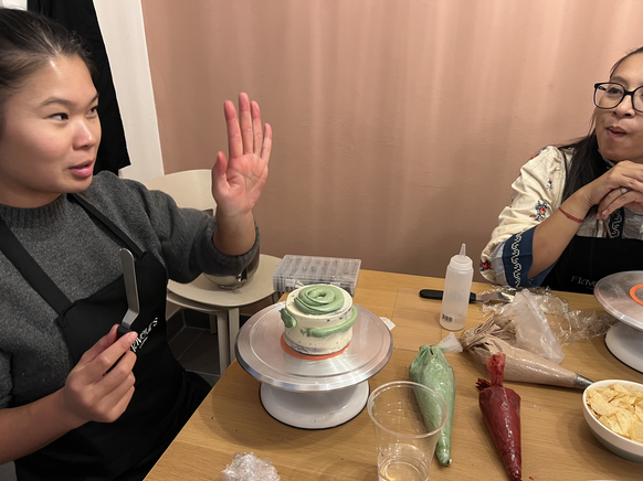 Activité de bento cake à Lausanne