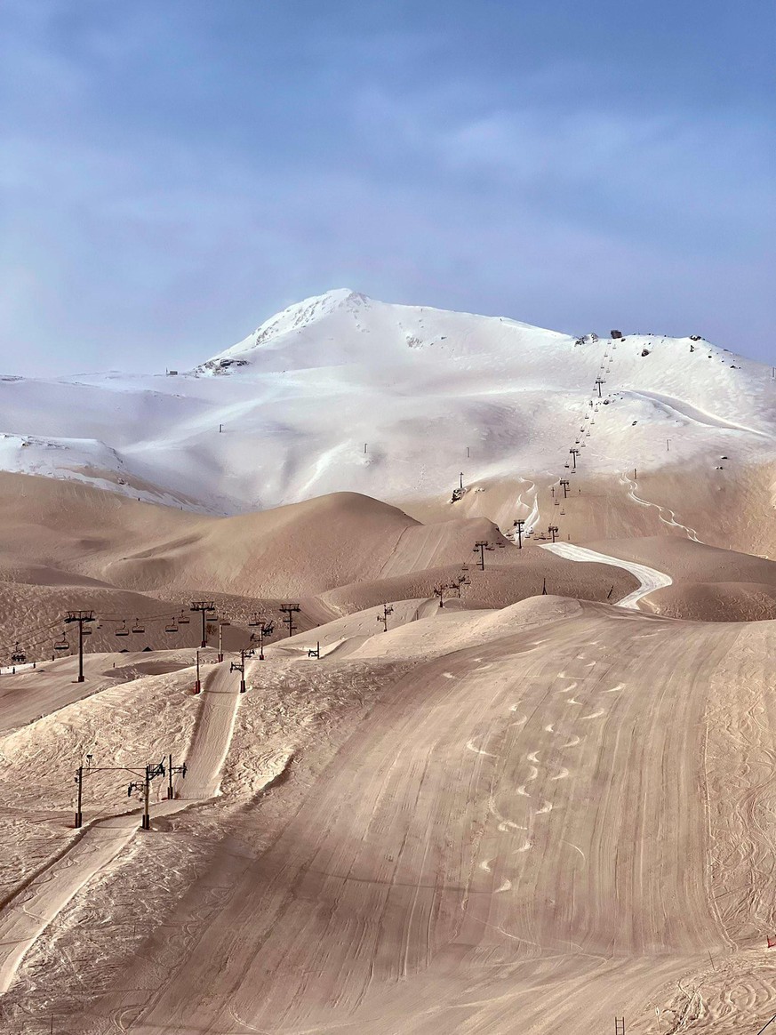 Montagne désert sahara