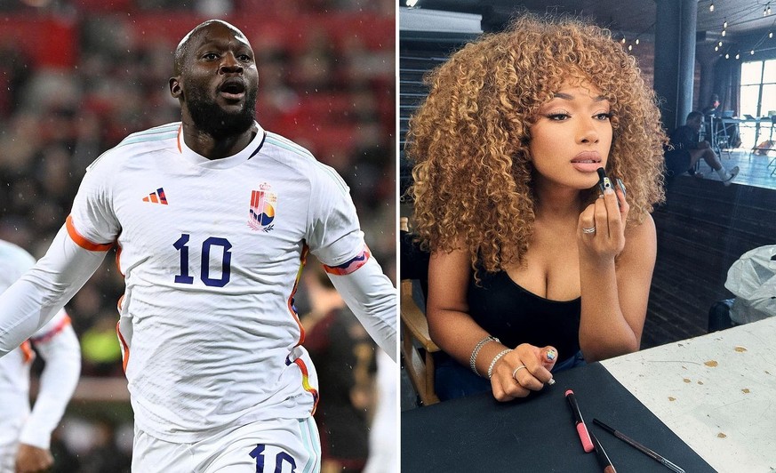 Romelu Lukaku et Megan Thee Stallion.