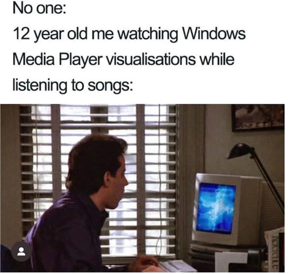Windows Media Player Meme und andere lustige Bilder der 2000er