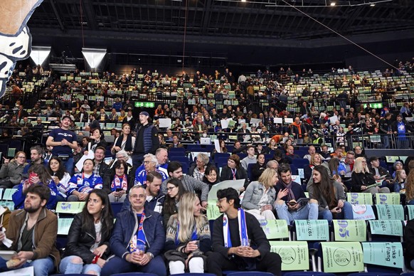 Les sièges du Hallenstadion sont rarement tous occupés.