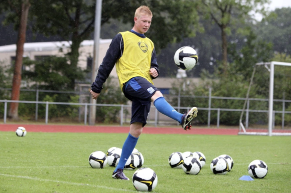 Kevin De Bruyne à l'âge de 18 ans avec le KRC Genk.