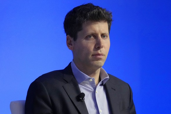 FILE ? OpenAI CEO Sam Altman participates in a discussion during the Asia-Pacific Economic Cooperation CEO Summit, Nov. 16, 2023, in San Francisco. In Quotes of the Year, a Yale Law School librarian&# ...