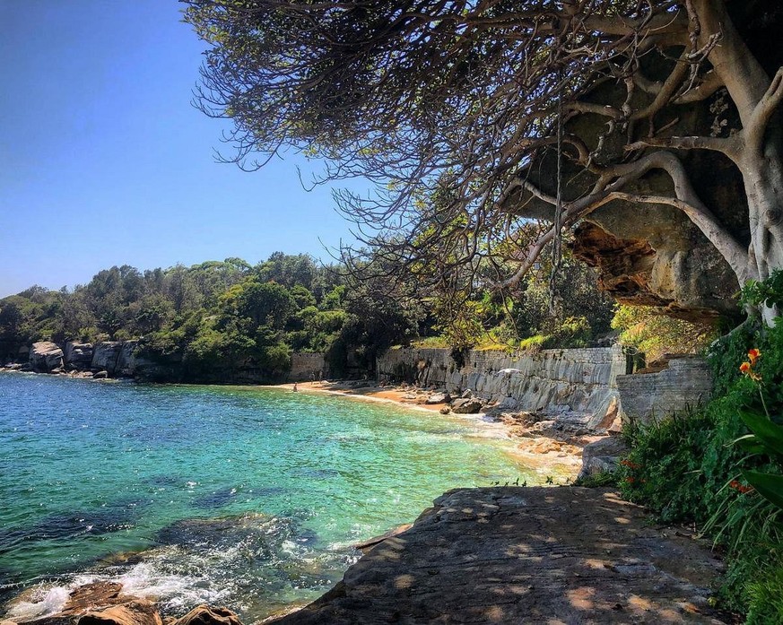 Lady Bay Beach, Sydney, Australie