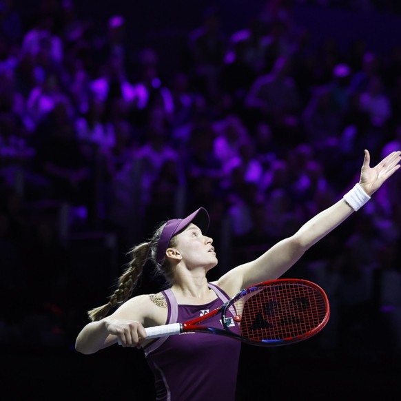 Le service: l&#039;arme fatale d&#039;Elena Rybakina à Ryad-