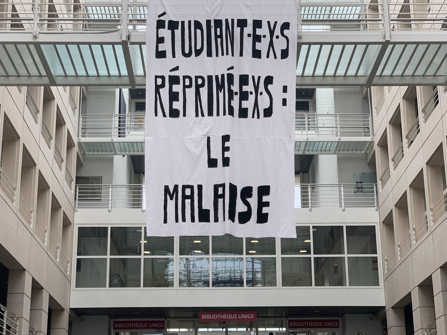 A l'Uni de Genève, le syndicat étudiant défie le rectorat