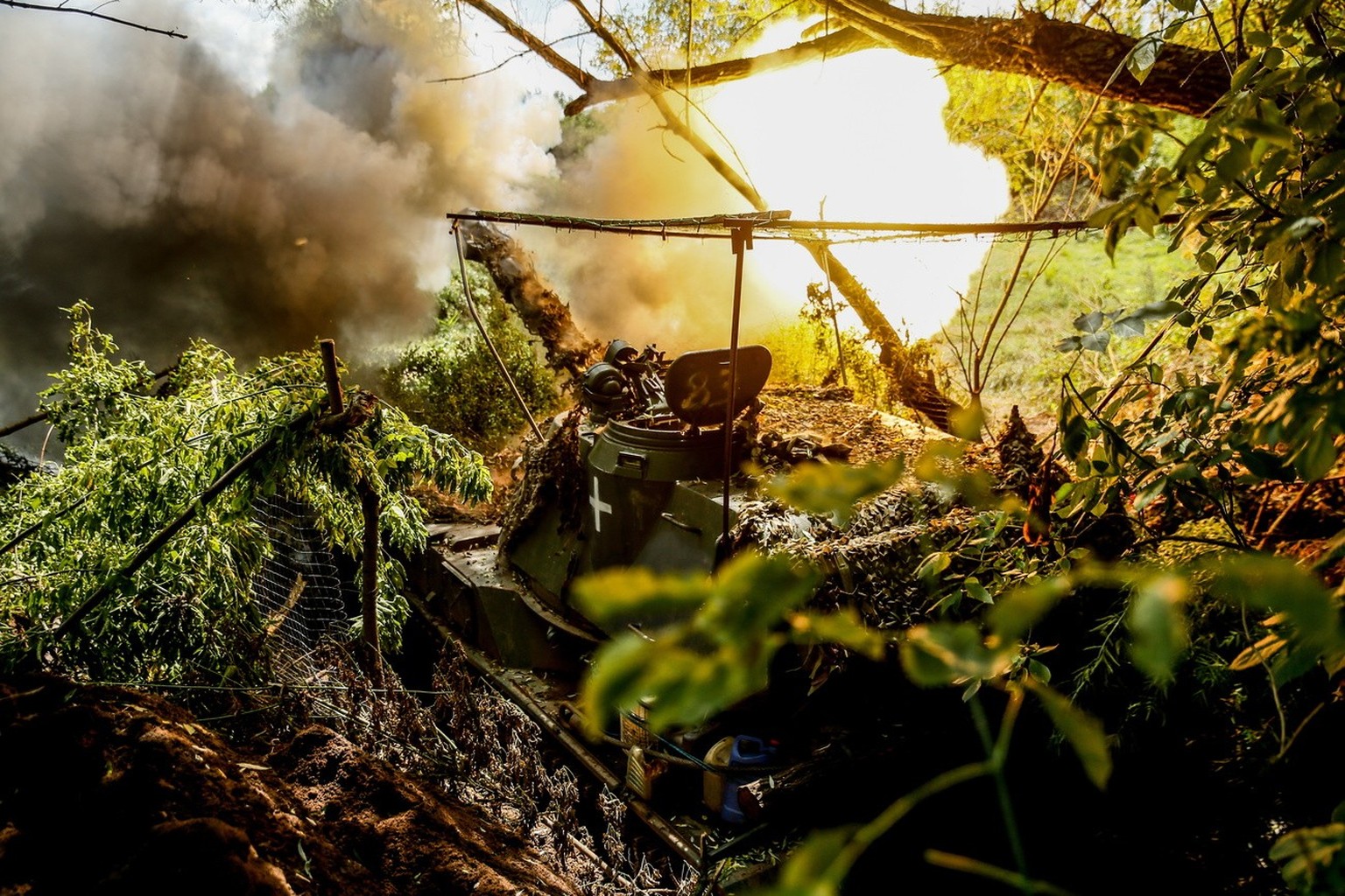 Région de Donetsk le 10 juillet.