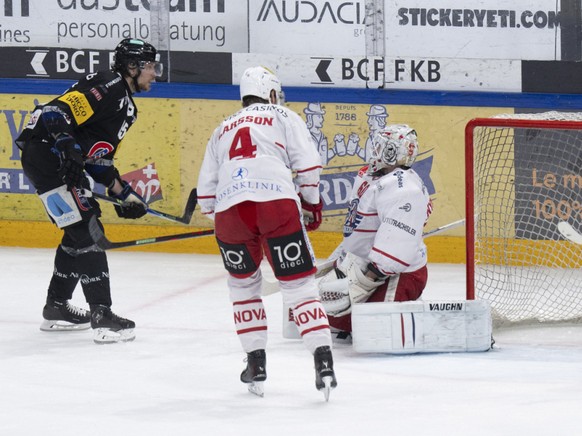 De la Rose inscrit le deuxième but fribourgeois