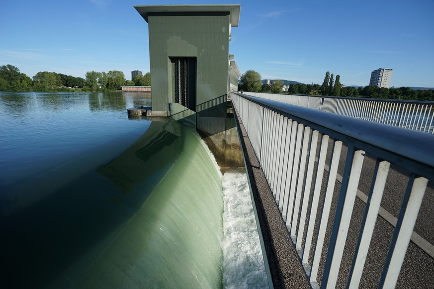 Birsfelden Kraftwerk höchster Wasserfall Kanton Basel-Stadt