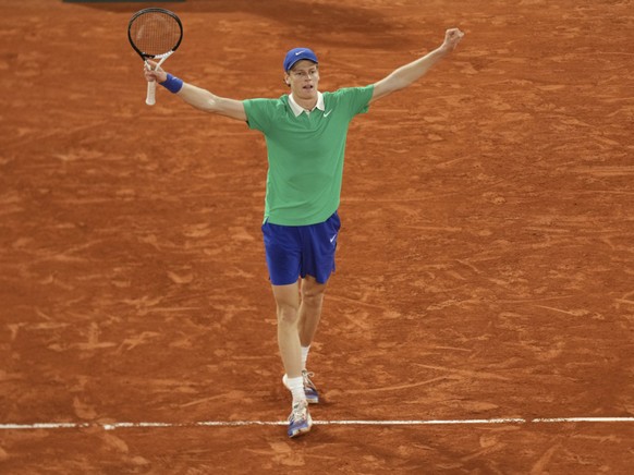 Jannik Sinner en finale à Roland-Garros