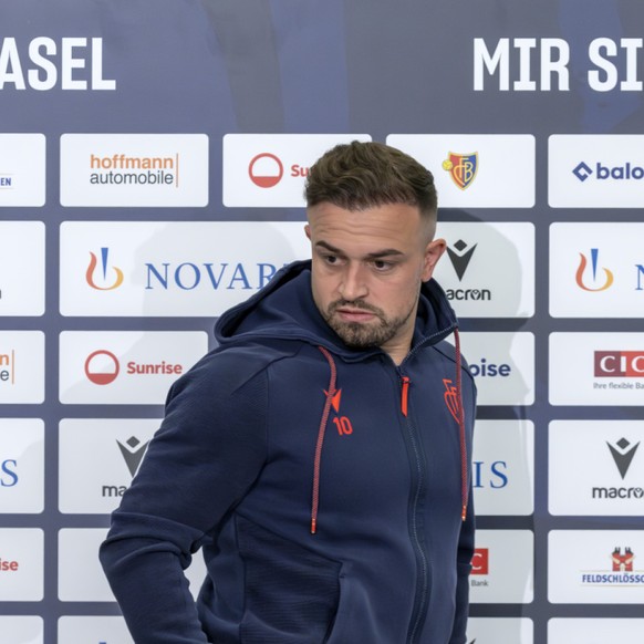 Xherdan Shaqiri a été très sollicité par la presse jeudi