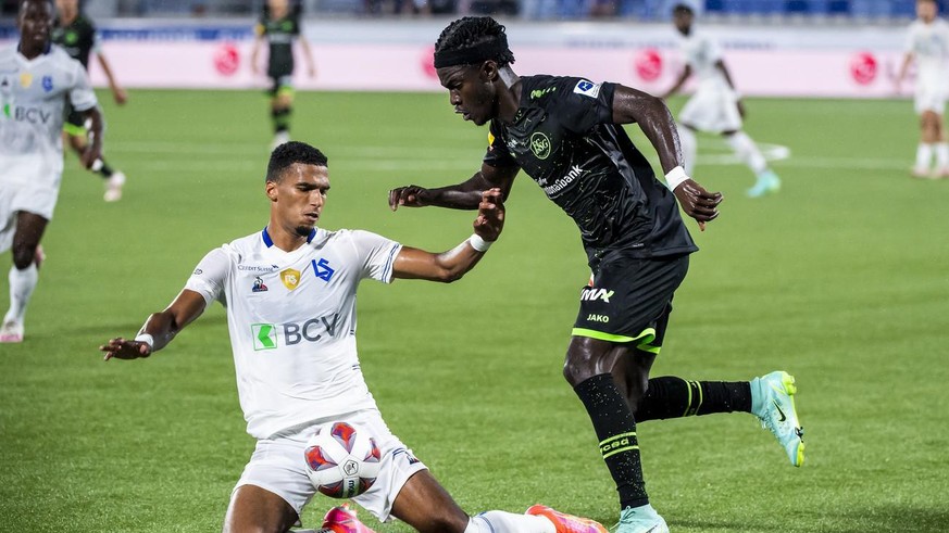 Le Lausanne-Sport a perdu contre le FC Saint-Gall lors de la première journée de Super League.