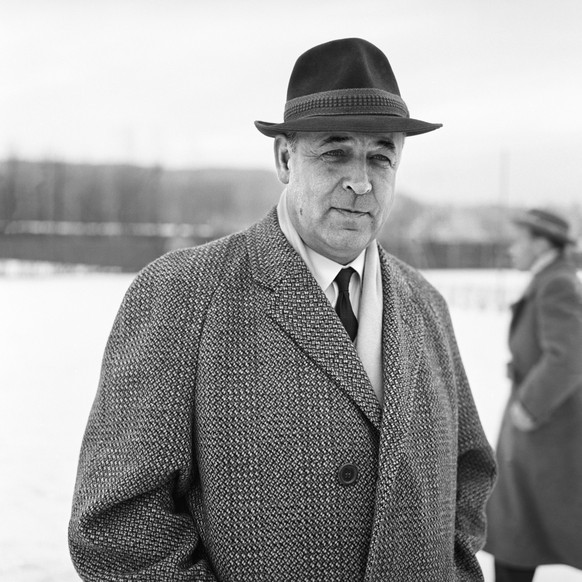 Portrait des Fussballtrainers Karl Rappan, undatierte Aufnahme. Rappan war im Zeitraum von 1937 bis 1963 vier Mal Trainer der Schweizer Fussballnationalmannschaft. (KEYSTONE/PHOTOPRESS-ARCHIV/Str) === ...