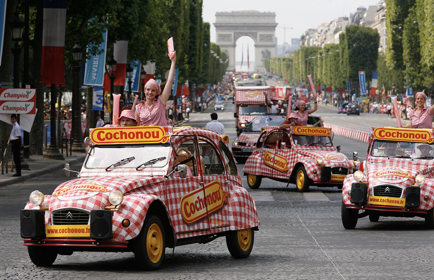Cochonou : L'Histoire du Bob au Tour de France