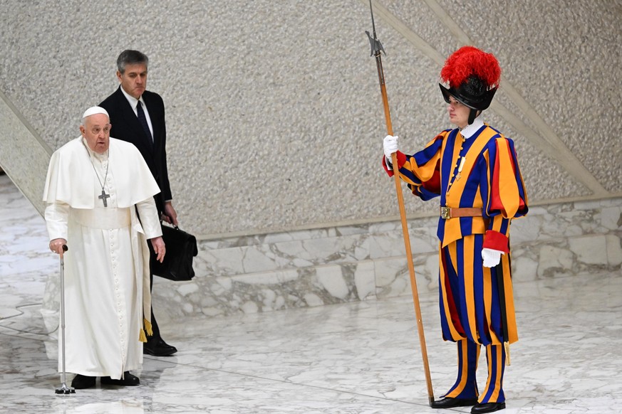 Le Pape François, mercredi, au Vatican.