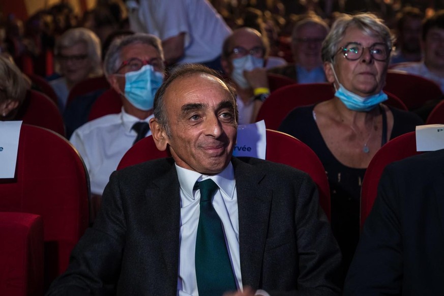 Eric Zemmour. Asnières, 26 septembre 2021.