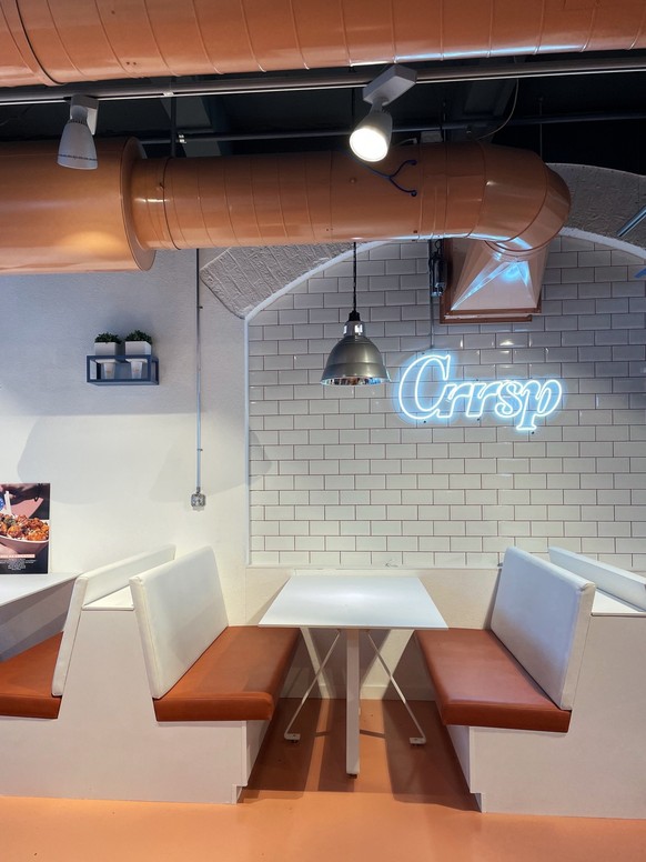 Le restaurant Crrsp à Lausanne.
