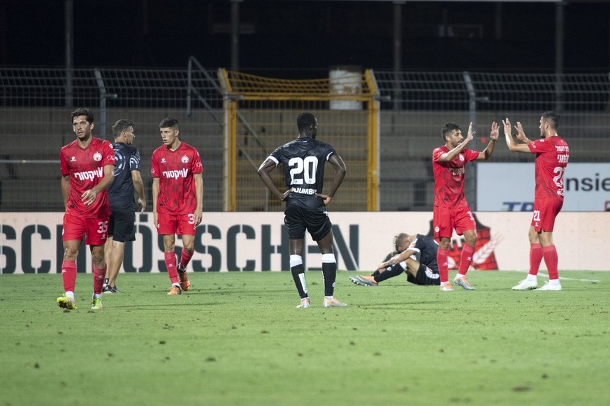 Dominé à l'aller (2-0) comme au retour, Lugano a été éliminé jeudi soir en qualifications de la Conference League par Hapoel Beer Sheva.