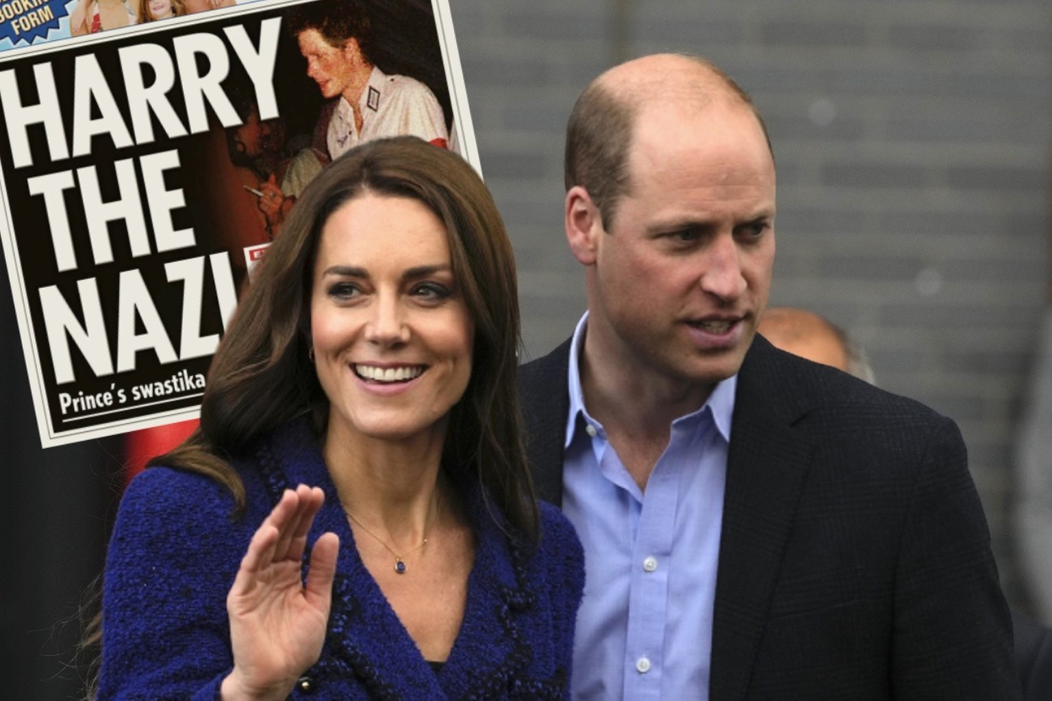 Il y a 17 ans, Kate et William auraient poussé le prince Harry à endosser un déguisement de nazi.