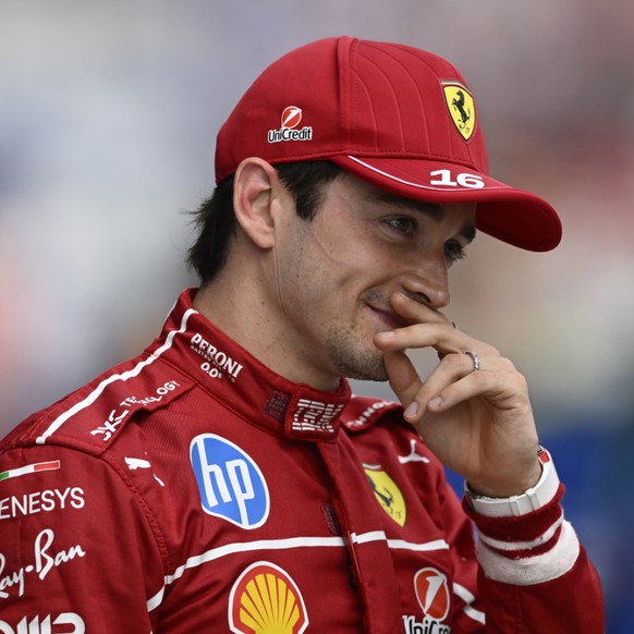 Charles Leclerc s&#039;est surpris lui-même en décrochant la pole position en Hongrie