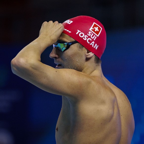 Marius Toscan a été éliminé en séries du 400 m 4 nages dimanche